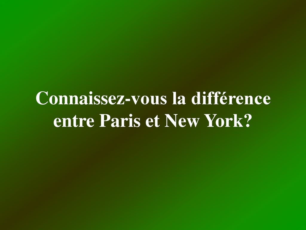 Non Connaissez Vous La Diff Rence Quil Y A Entre Larm E De Lair